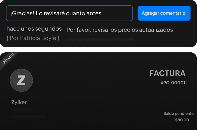Interactúa con los clientes