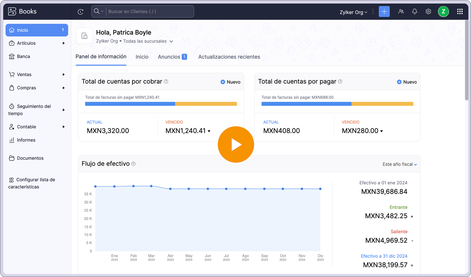 El mejor software de contable y de facturación online en México Zoho