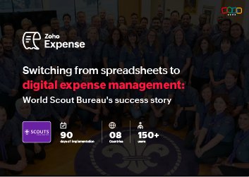 Zoho Expense - World Scout Bureau's case study
