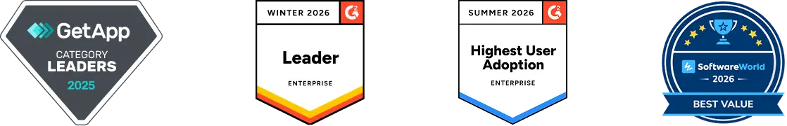 Adjudged as one of the best expense management solutions by customers