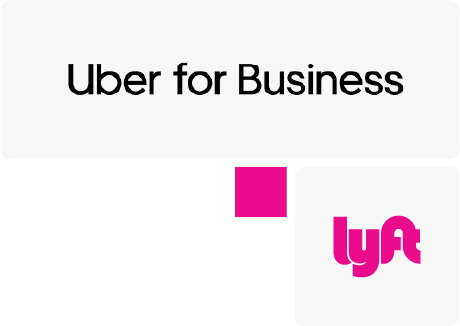 Image showing ride hailing apps Uber for Business and Lyft