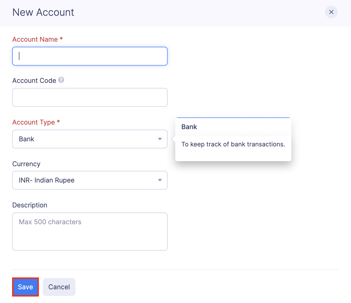 Add a Paid Through Account