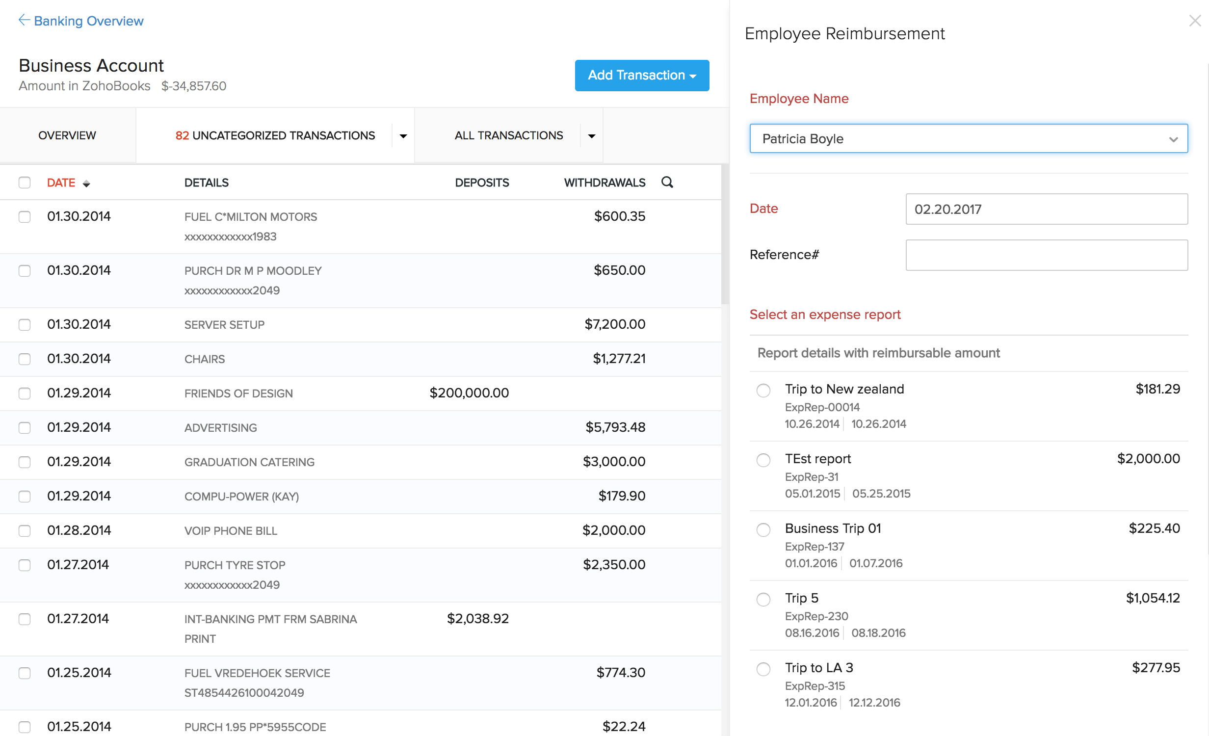 Chart Of Accounts Expense Categories