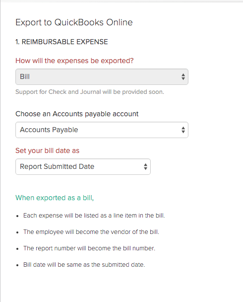 Customizing QuickBooks setup