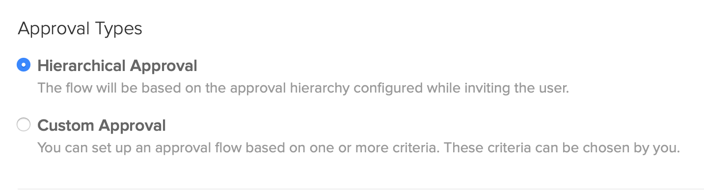 Configuring Approval Types