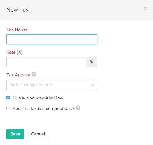 Creating new tax - Canada