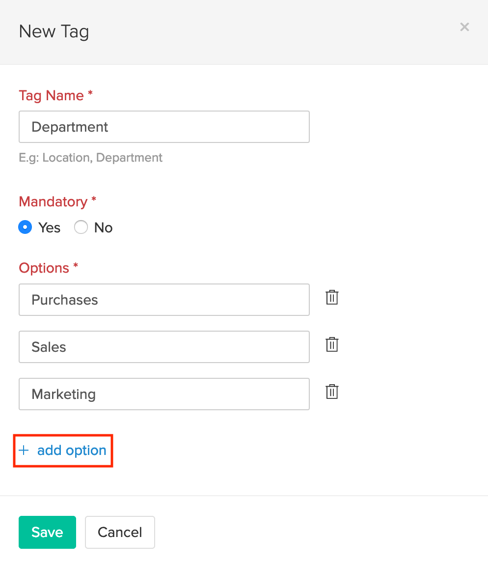 Enabling Tags and Configuring Preferences
