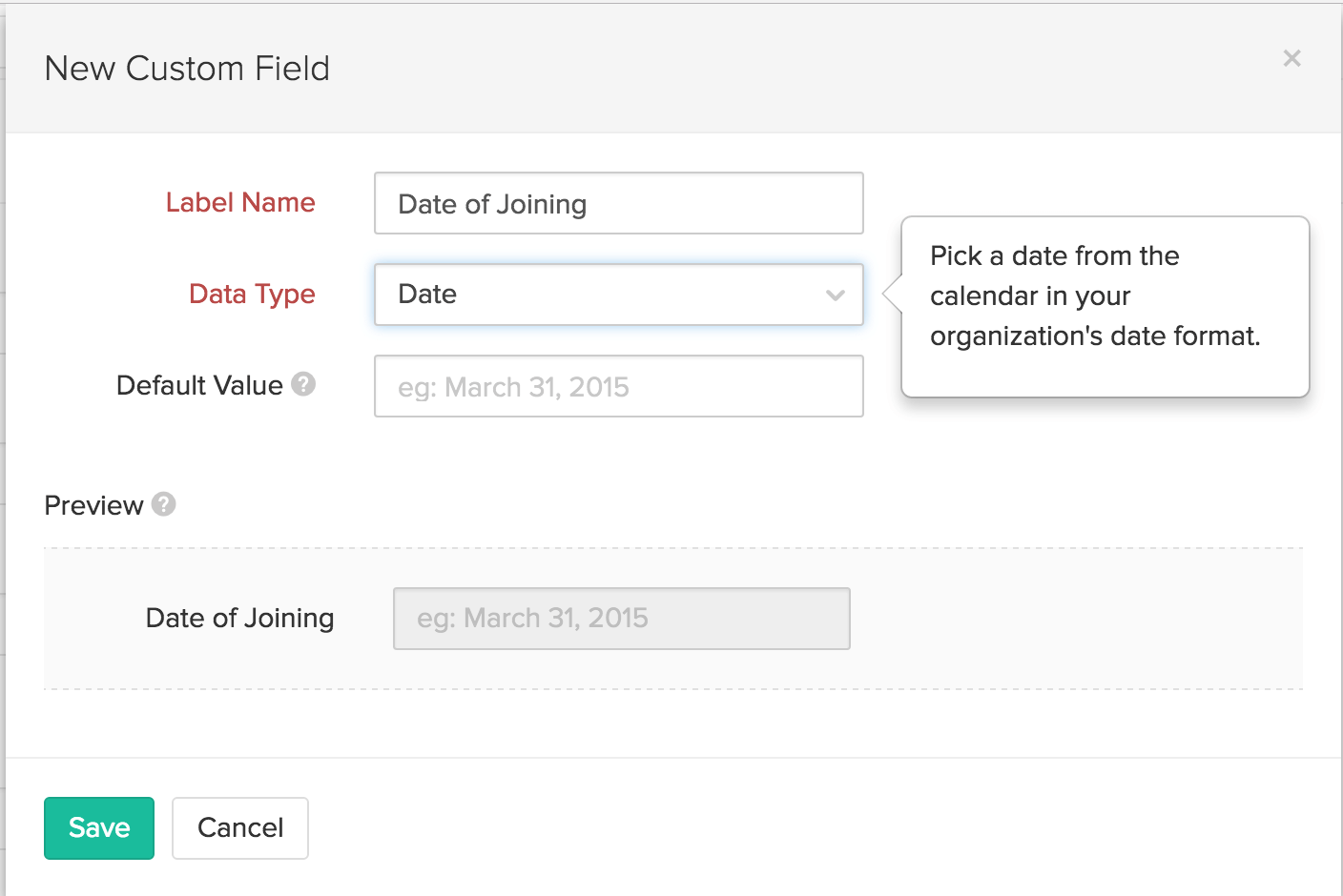 custom fields in invite user form