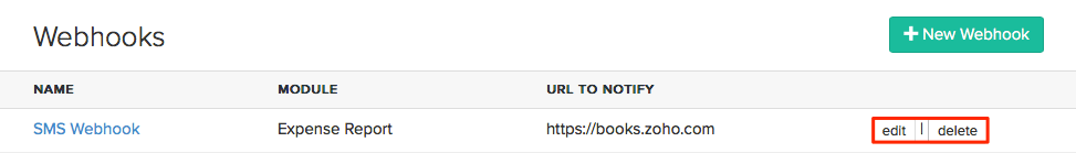 Deleting your webhook