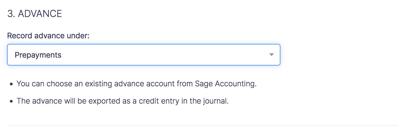 Export to Sage Accounting