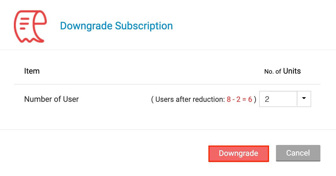 Subscribe or Unsubscribe Users