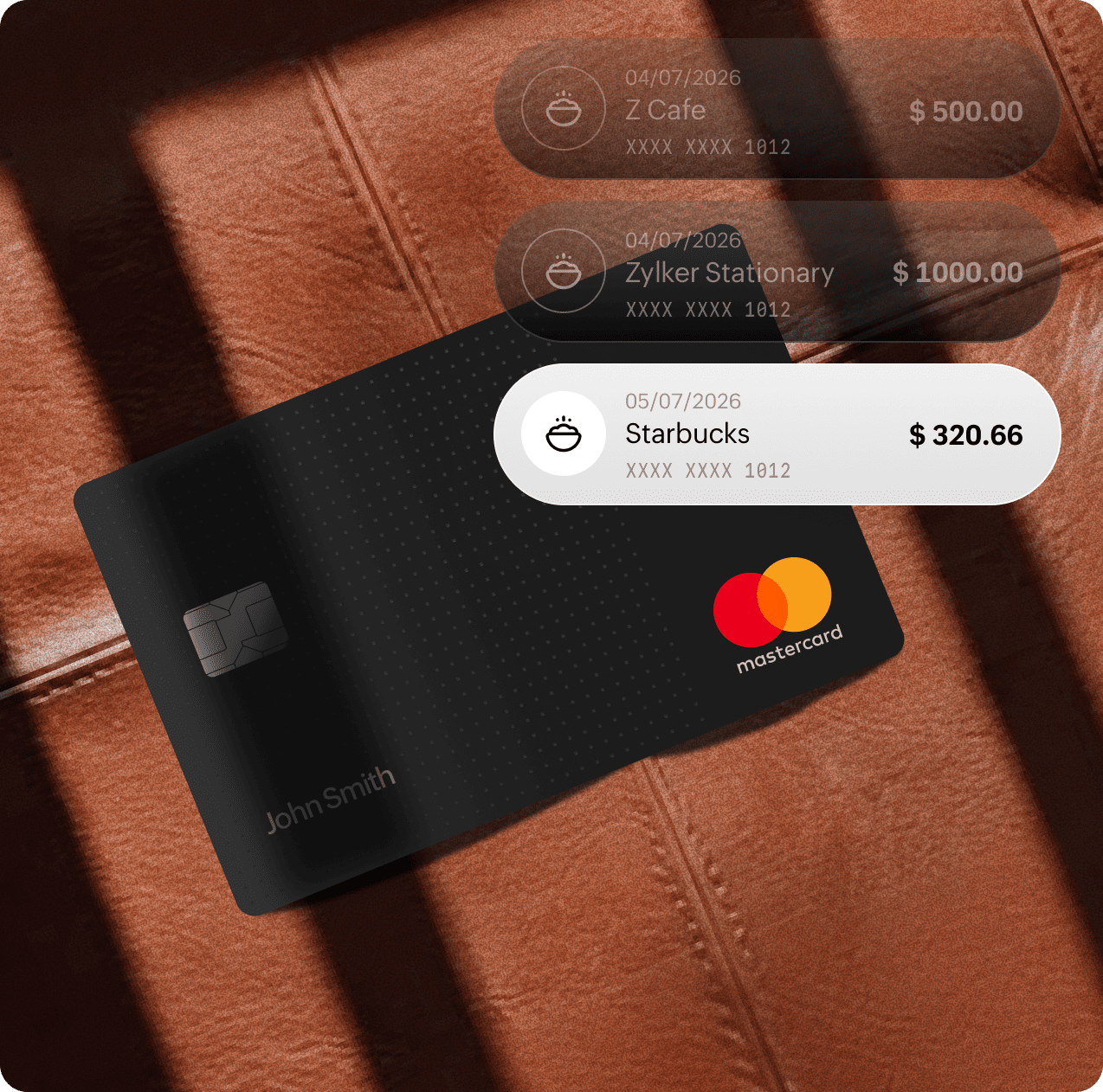 Corporate card management in Zoho Expense