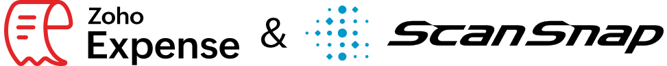 Simplify receipt management with Zoho Expense and ScanSnap