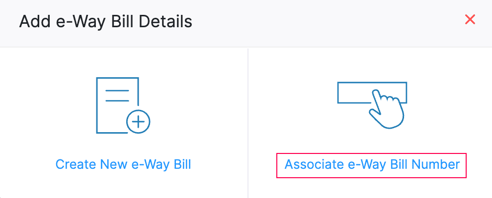 Associate e-Way Bill Number