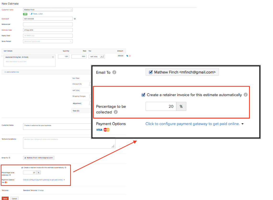 Retainer Information