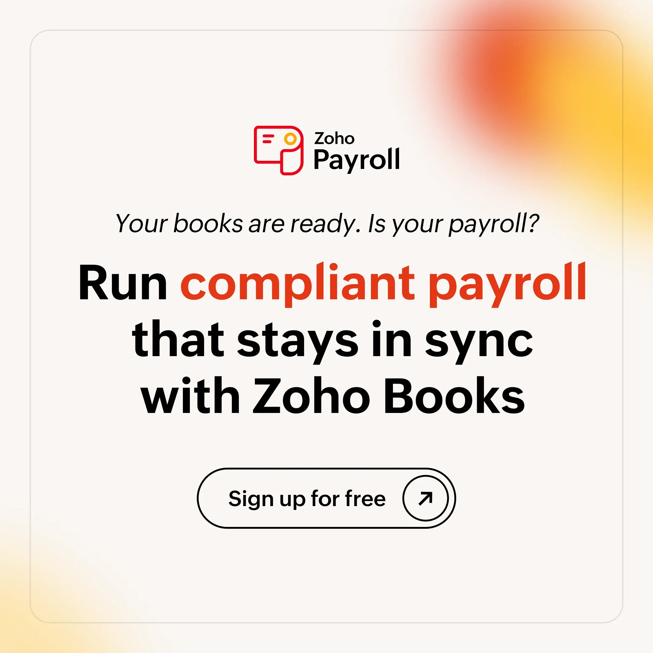 Zoho Payroll - Payroll software crafted for India