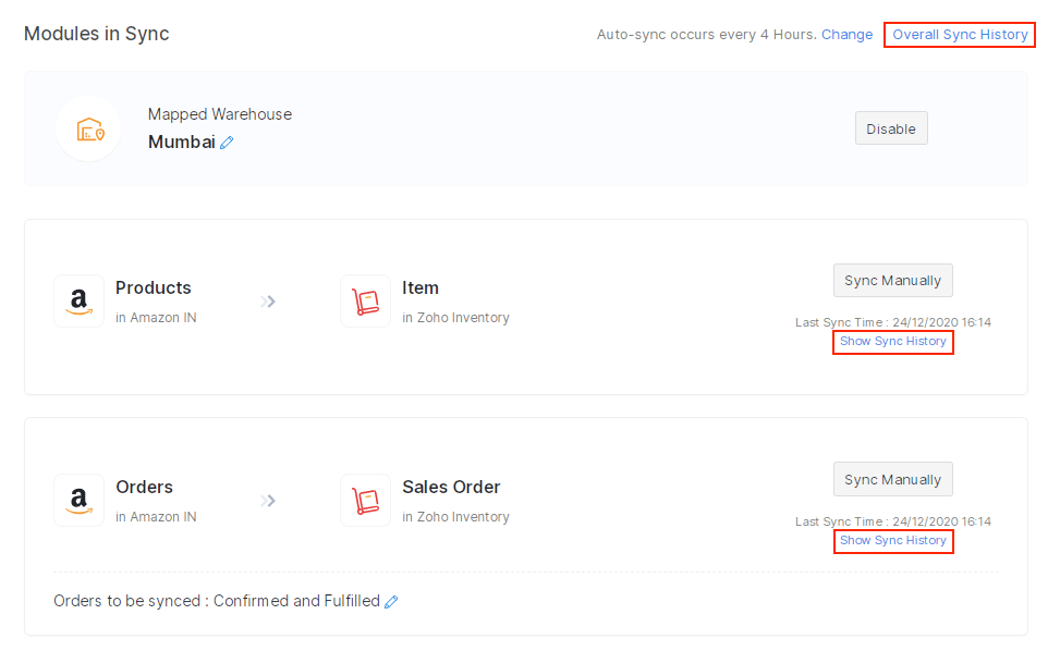 Zoho Inventory Amazon IN Integration User Guide Zoho Inventory