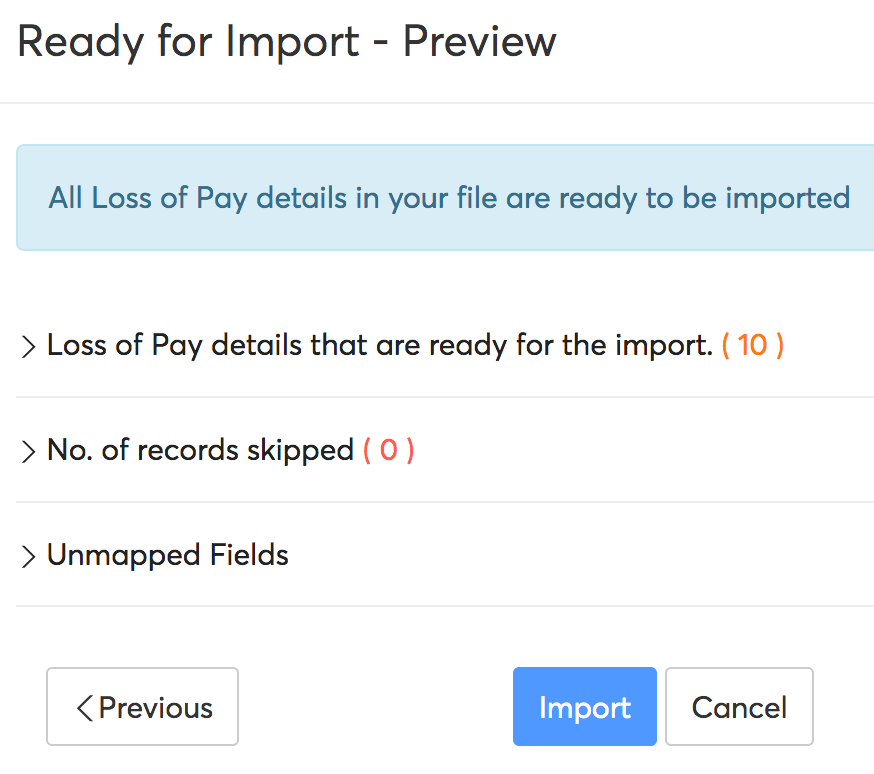 Payable Days Import