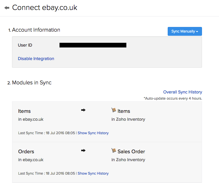 Zoho Inventory Integrations With Ebay Uk Edition