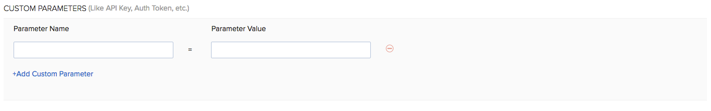 Custom Parameters