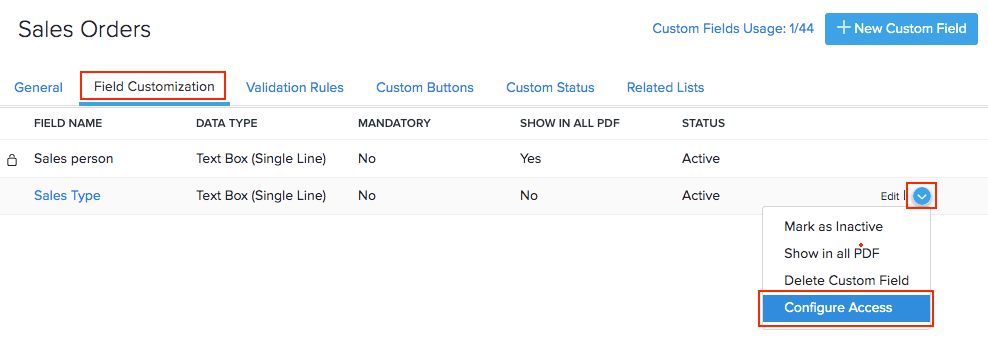 Configure Access