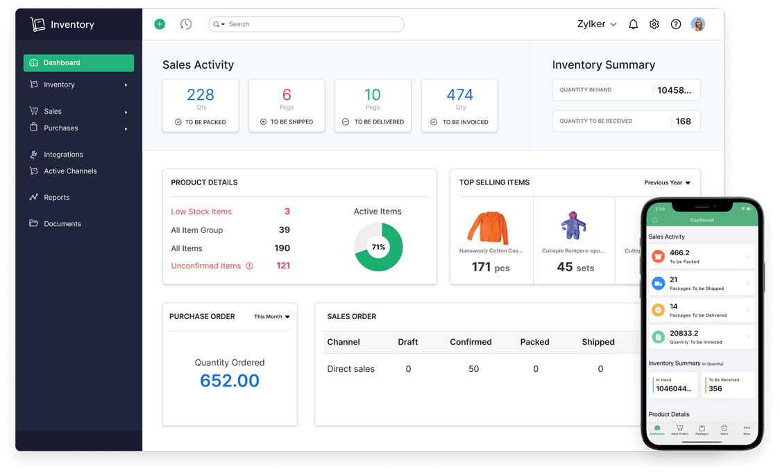 Inventory Management Online Inventory Software Zoho Inventory