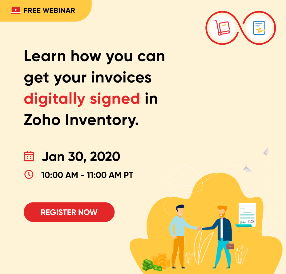 Zoho Inventory Log Out