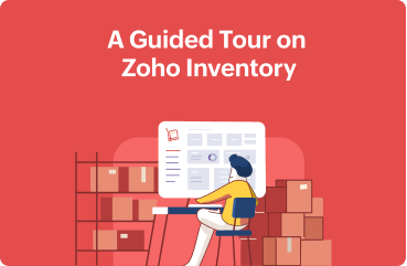 Guided tour on Zoho Inventory