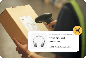 Barcode Scanning - Zoho Inventory