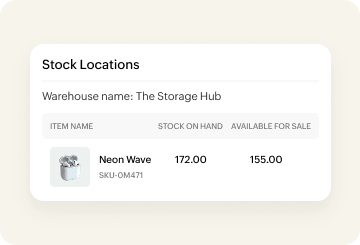 Multi-location Management - Zoho Inventory