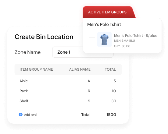 Bin location