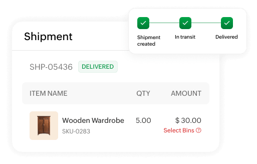 Delivery tracking