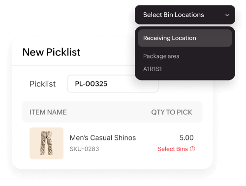 Putaway & picking