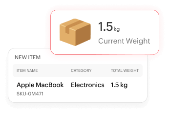 Weighing scale integration