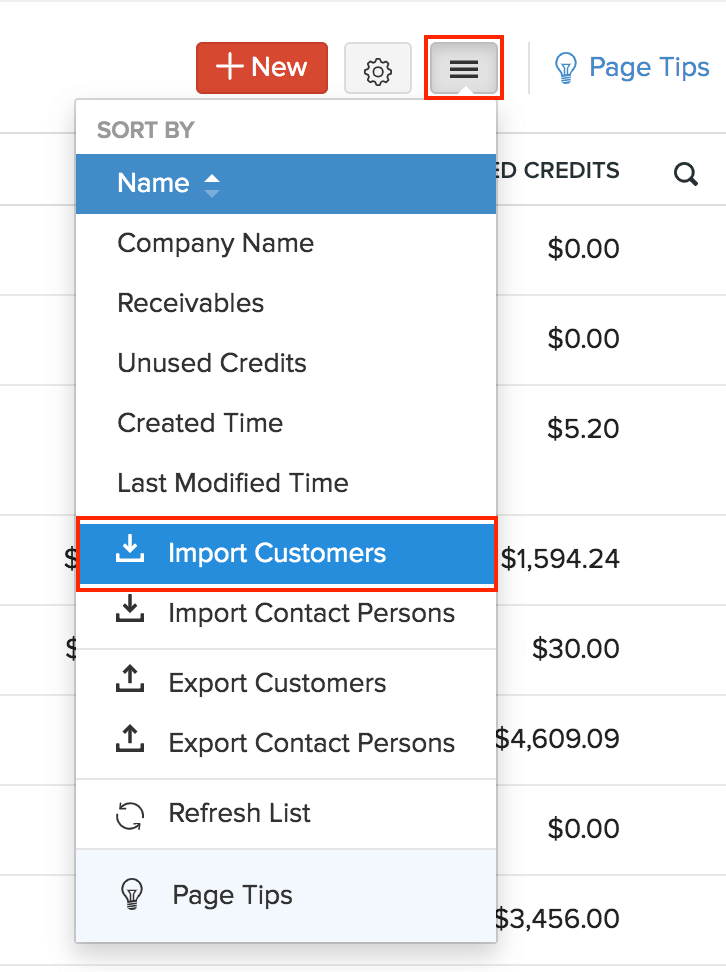 Import Contacts