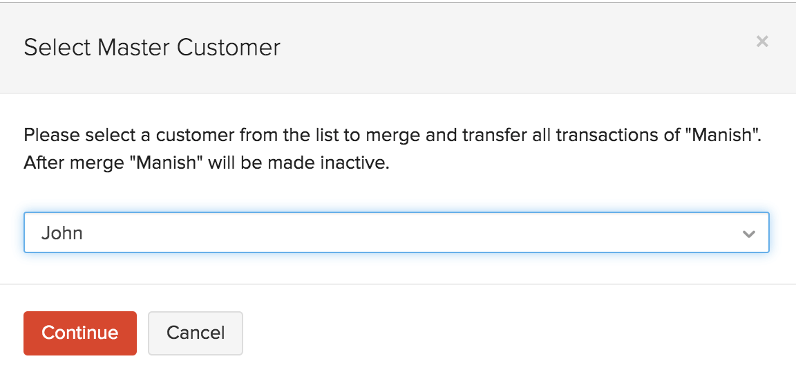 Merge Two Contacts