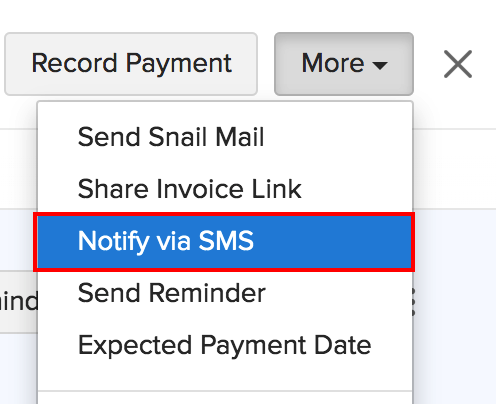 Notify via SMS