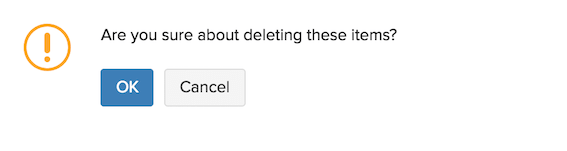 Confirm Delete