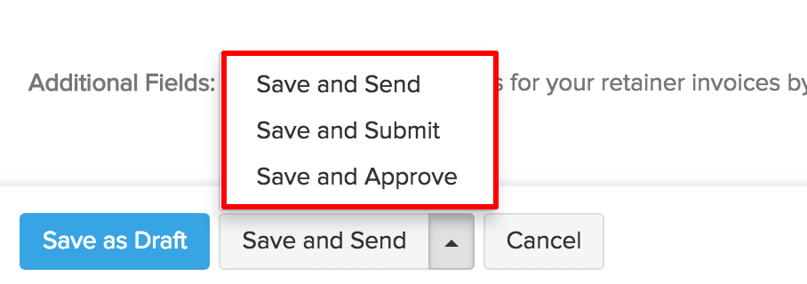Save and Submit