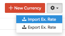 Exchange rates - Select file