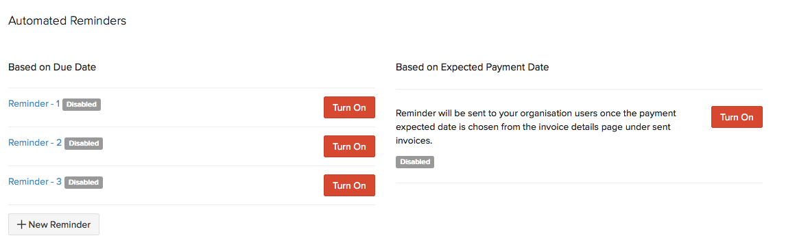 Automated Reminder