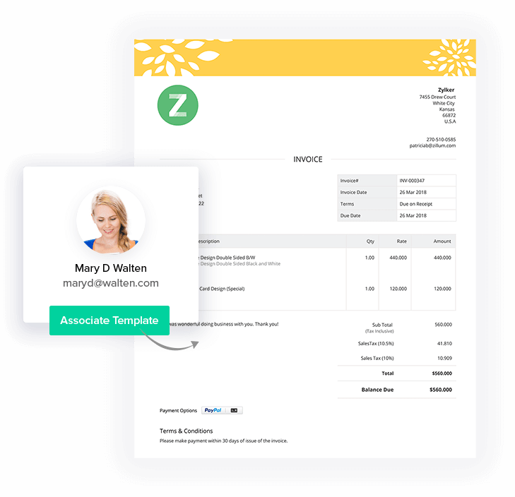 Invoice Template Free Invoice Templates Download Zoho Invoice