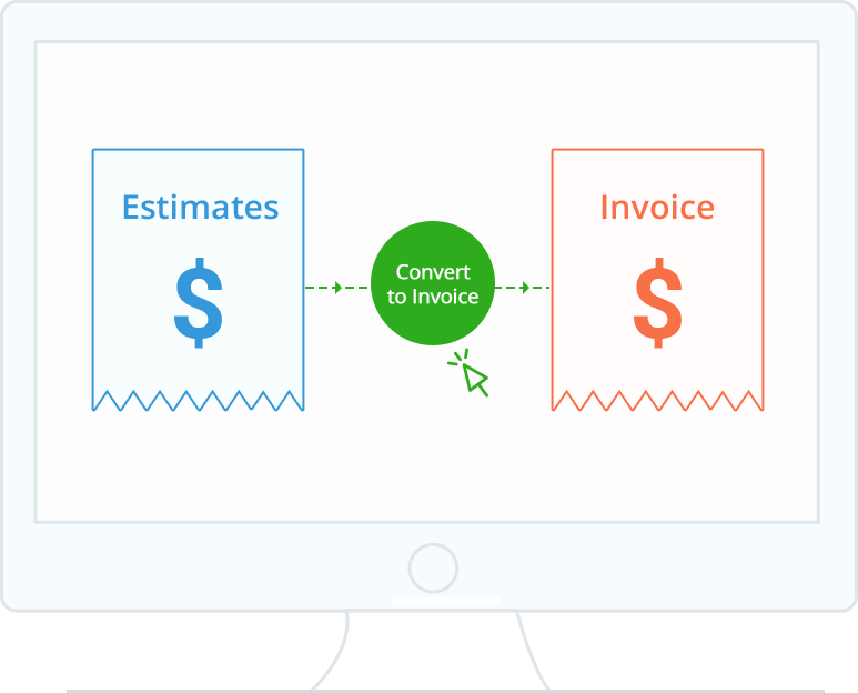 Convert the Approved Estimates into Invoices