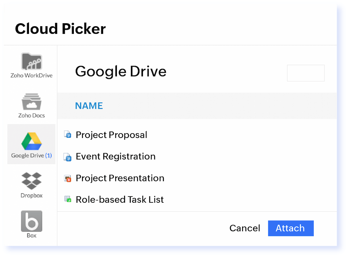 Zoho Invoice and Zoho Mail