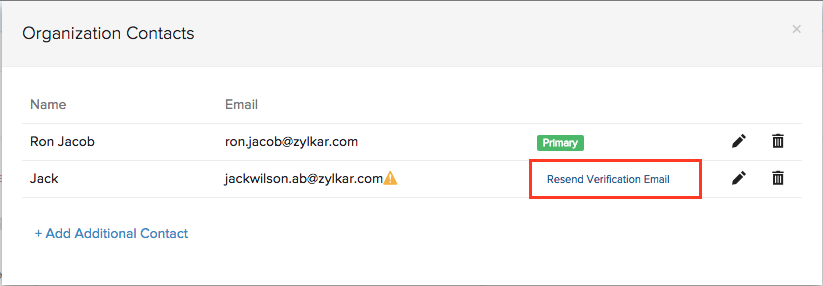 how to resend verification email