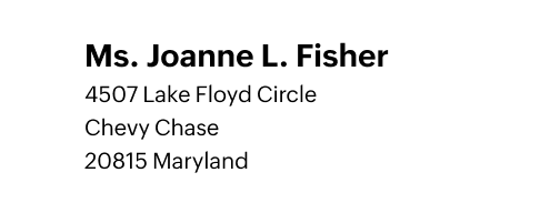 Name and contact of buyer