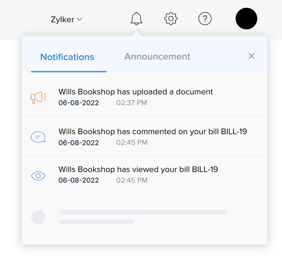Get Notified With Alerts | Zoho Books