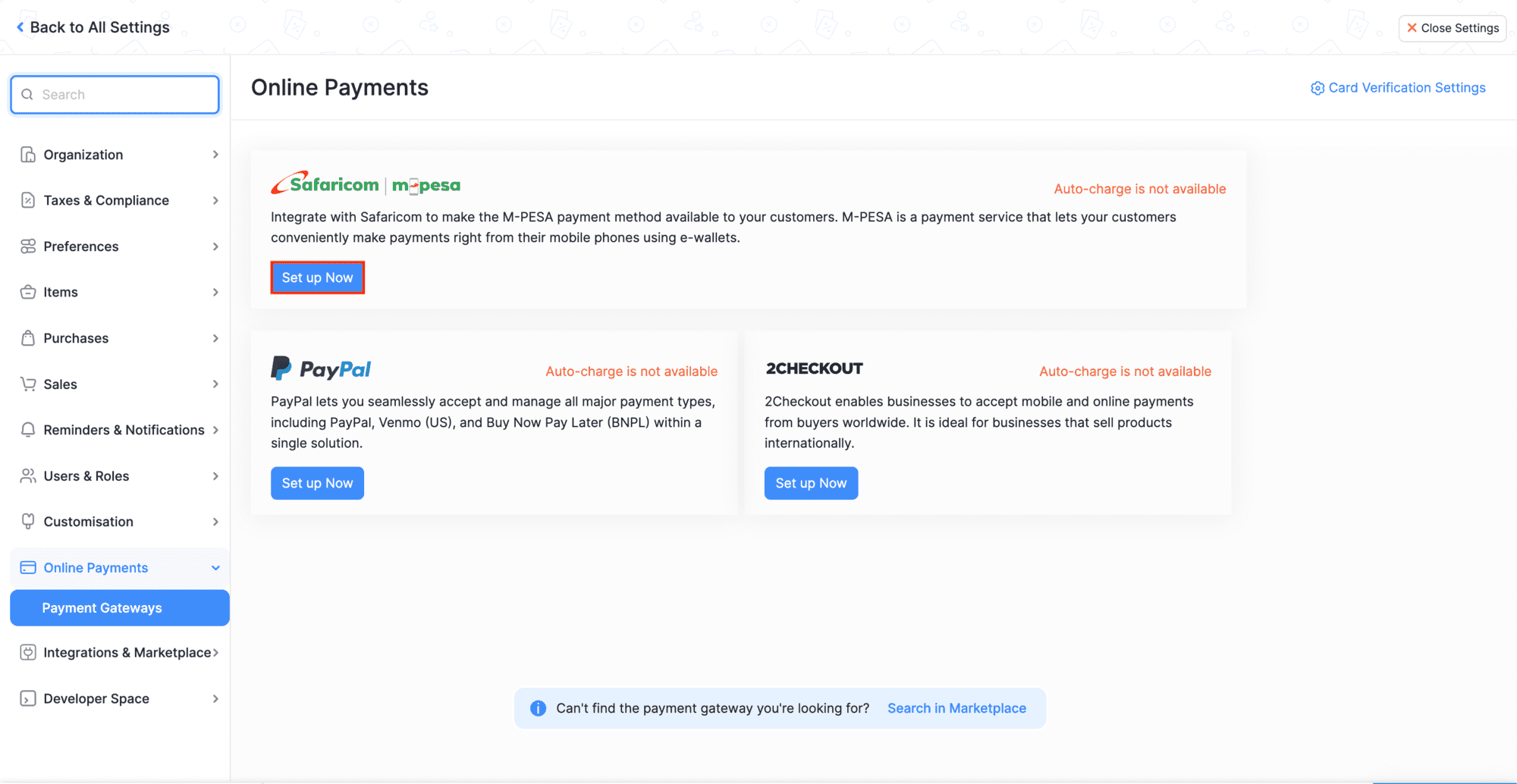 Payment Gateways List