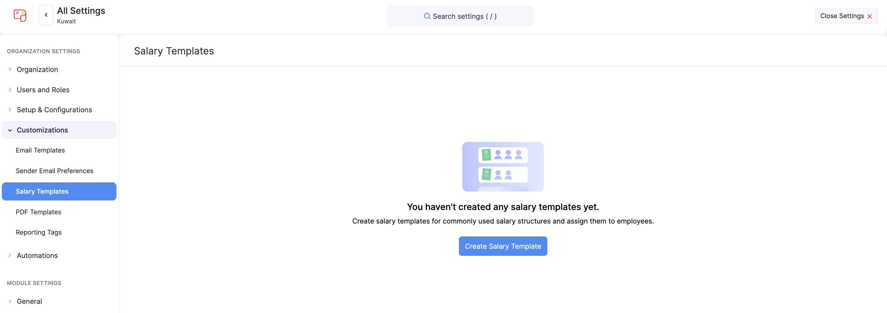 Salary Templates