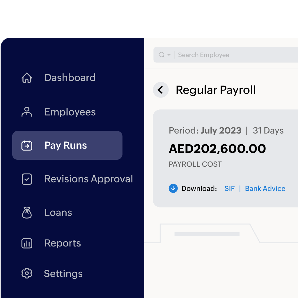 Payroll Software in UAE Best Payroll Management System Zoho Payroll